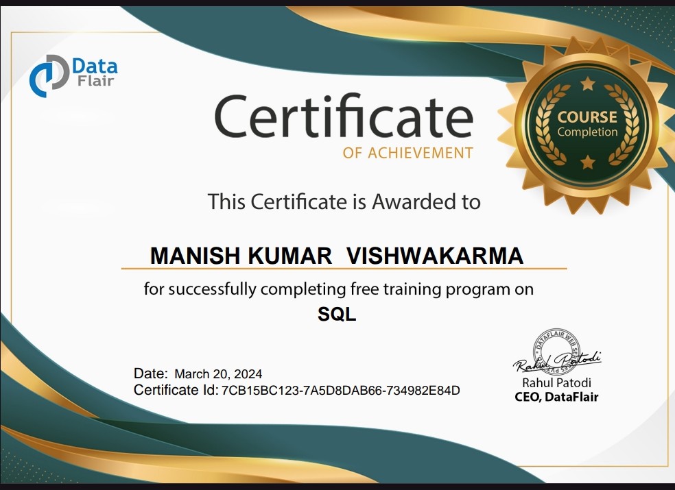 Data Flair SQL