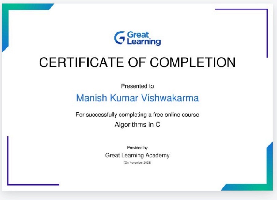 Great Learning Algo C